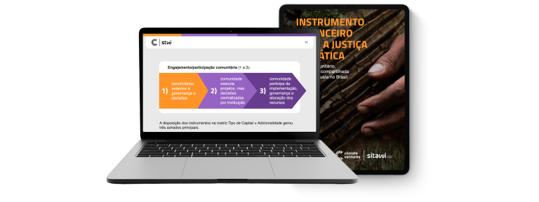 INSTRUMENTO FINANCEIRO PARA A JUSTIÇA CLIMÁTICA